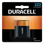 Duracell Specialty High-Power Lithium Battery, 223, 6 V (DURDL223ABPK) View Product Image