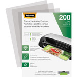 Fellowes Letter-Size Thermal Laminating Pouches - Sheet Size Supported: Letter 8.50" Width x 11" Length - Laminating Pouch/Sheet Size: 9" Width x 5 mil Thickness - Glossy - for Document - Durable, Photo-safe, Erasable, Water Proof - (FEL5743601) Product Image 