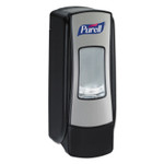 PURELL ADX-7 Dispenser, 700 mL, 3.75 x 3.5 x 9.75, Chrome/Black (GOJ872806) View Product Image