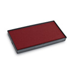 COSCO 2000PLUS Replacement Ink Pad for 2000PLUS 1SI20PGL, 1.63" x 0.25", Red (COS065467) View Product Image