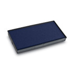 COSCO 2000PLUS Replacement Ink Pad for 2000PLUS 1SI40PGL and 1SI40P, 2.38" x 0.25", Blue (COS065472) View Product Image