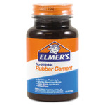 Elmer's Rubber Cement with Brush Applicator, 4 oz, Dries Clear (EPIE904) View Product Image