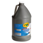 Crayola Washable Paint, Black, 1 gal Bottle View Product Image