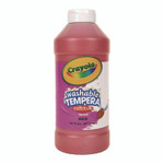 Crayola Artista II Washable Tempera Paint, Red, 16 oz Bottle View Product Image