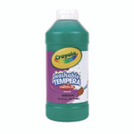 Crayola Artista II Washable Tempera Paint, Green, 16 oz Bottle View Product Image