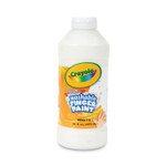 Crayola Washable Fingerpaint, White, 16 oz Bottle View Product Image