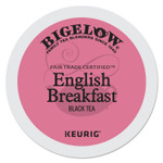 Bigelow English Breakfast Tea K-Cups, 24/Box, 4 Box/Carton (GMT6080CT) View Product Image