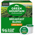 Green Mountain Coffee Roasters K-Cup Breakfast Blend Coffee - Compatible with K-Cup Brewer - Light - K-Cup - 24/Box Product Image 