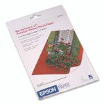 Epson Premium Photo Paper, 10.4 mil, 5 x 7, High-Gloss White, 20/Pack View Product Image