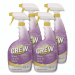 Diversey Crew Shower, Tub and Tile Cleaner, Liquid, 32 oz, 4/Carton View Product Image