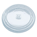 Fabri-Kal Portion Cup Lids, Fits 3.25 oz to 5.5 oz Cups, Clear, 2,500/Carton (FABXL345PC) View Product Image