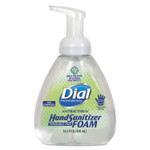 Dial Professional Antibacterial Foam Hand Sanitizer, 15.2 oz Pump Bottle, Fragrance-Free, 4/Carton (DIA06040) Product Image 