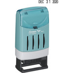 Xstamper VersaDater Small Type Date Stamp - Message/Date Stamp - FAXED, PAID, RECEIVED - 0.87" Impression Width x 0.12" Impression Length - Black - Recycled Product Image 