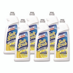 Soft Scrub All Purpose Cleanser, Lemon Scent 36 oz Bottle, 6/Carton View Product Image