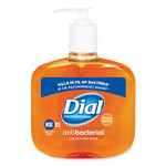 Dial Professional Gold Antibacterial Liquid Hand Soap, Floral, 16 oz Pump, 12/Carton (DIA80790CT) View Product Image