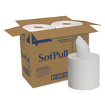Georgia Pacific Professional SofPull Perforated Paper Towel, 1-Ply, 7.8 x 15, White, 560/Roll, 4 Rolls/Carton (GPC28143) View Product Image