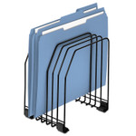Fellowes Wire Organizer, 7 Sections, Letter to Legal Size Files, 7.38" x 5.88" x 8.25", Black (FEL68112) View Product Image