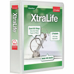 Cardinal Xtralife ClearVue Locking Slant-D Binder - 2" Binder Capacity - Letter - 8 1/2" x 11" Sheet Size - 540 Sheet Capacity - 2 1/2" Spine Width - (CRD26320) Product Image 