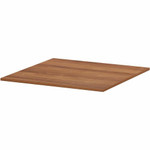Lorell Essentials Modular Conference Tables - 47" Width x 47" Thickness x 1" Length - Band Edge - Walnut Table Top - Modular, Eco-friendly - For Meeting, Office Product Image 