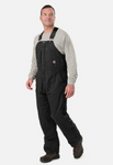 Heartland Insulated Washed Duck Bib Overall BLACK Product Image 
