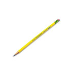 Ticonderoga Pencils, H (#3), Black Lead, Yellow Barrel, Dozen View Product Image