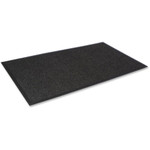 Crown Mats Super-Soak Wiper Scraper Mat - Floor - 68" Length x 45" Width x 0.375" Thickness - Rectangular - Rubber, Polypropylene - Charcoal Product Image 
