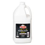 Prang Ready-to-Use Tempera Paint, White, 1 gal Bottle View Product Image