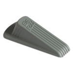 Master Caster Big Foot Doorstop, No-Slip Rubber, 2.25w x 4.75d x 1.25h, Gray, 12/Box (MAS00986) Product Image 