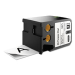 DYMO XTL All-Purpose Vinyl Labels, 2" x 24.6 ft, Black on White View Product Image
