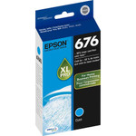 Epson DURABrite Ultra 676 Original Inkjet Ink Cartridge - Cyan - 1 Each Product Image 