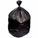 Heritage Eco Blend Max Can Liners - 30 gal Capacity - 31" Width x 45" Depth x 1.50 mil (38 Micron) Thickness - Low Density - Black - Linear Low-Density Polyethylene (LLDPE), Resin Product Image 