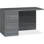 HON 10500 H105906L Return - 29.5" Height x 48" Width x 24" Depth - 2 x File Drawer(s) - Finish: Sterling Ash Product Image 