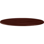 HON 10700 H107242 Tabletop - 42" Diameter - Waterfall Edge - Finish: Mahogany Product Image 