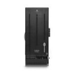 Dixie SmartStock Utensil Dispenser, Holds 120 Spoons, 10 x 8.75 x 24.75, Translucent Black View Product Image