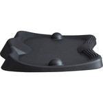 Lorell Active Antifatigue Mat - Counter, Workstation26.40" Width x 2.400" Thickness x 21.60" Diameter - Rectangular - Black Product Image 