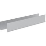 Mayline Gray Laminate Conference Table Modesty Panel - Contemporary - 12" Width x 82.40" Depth x 11" Height - Stain Resistant, Water Resistant, Abrasion Resistant - Steel - Gray, Silver, Laminate Product Image 