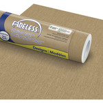 Fadeless Bulletin Board Paper Rolls - Bulletin Board, Classroom, Fun and Learning, File Cabinet, Door, Display, Paper Sculpture, Table Skirting, Party, Home Project, Office Project, ... - 48" Width x 50 ft Length - 50 lb Basis Weight - Natural Burlap Product Image 