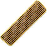Rubbermaid Commercial HYGEN 18" Super Scrubber Wet Pad - 18" Width - MicroFiber, Polypropylene Product Image 