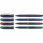 Schneider One Business Rollerball - Black, Red, Blue, Green Ink - Writing, Document Product Image 