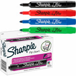 Sharpie Flip Chart Markers - Bullet Marker Point - Assorted Ink - Water Based - Assorted Barrel Product Image 