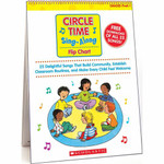 Scholastic Circle Time Sing-Along Flip Chart - Theme/Subject: Music - Skill Learning: Songs Product Image 