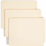 Smead TUFF Straight Tab Cut Letter Recycled End Tab File Folder - 8 1/2" x 11" - 3/4" Expansion - 2 x 2B Fastener(s) - 2" for Folder - 11 pt. Product Image 