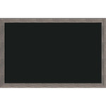 U Brands Magnetic Chalkboard - 36" (3 ft) Width x 24" (2 ft) Height - Decor Rustic Frame - Horizontal/Vertical Product Image 