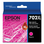 Epson T702XL320-S (702XL) DURABrite Ultra High-Yield Ink, 950 Page-Yield, Magenta View Product Image