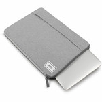 Solo Focus Carrying Case (Sleeve) for 15.6" Notebook - Gray - Bump Resistant, Damage Resistant - 11.3" Height x 16.3" Width x 1" Depth Product Image 