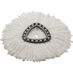 Vileda Professional UltraSpin Mini Mophead - 14" Length - MicroFiber - White Product Image 