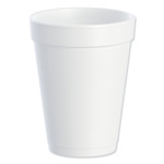Dart Foam Drink Cups, 14 oz, White, 1,000/Carton (DCC14J16) View Product Image