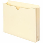 Smead Letter Recycled File Jacket - 8 1/2" x 11" - 2" Expansion - 11 pt. - 1 Plys - Manila Product Image 