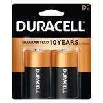DURACELL COPPERTOP ALKALINE BATTERIES  D  2/PK Product Image 