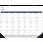 Blueline DuraGlobe Academic Monthly Desk Pad - Academic - Julian Dates - Monthly - 13 Month - July 2025 to July 2026 Product Image 